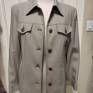 Women plaid jacket